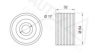 AUTEX 651876 Deflection/Guide Pulley, timing belt